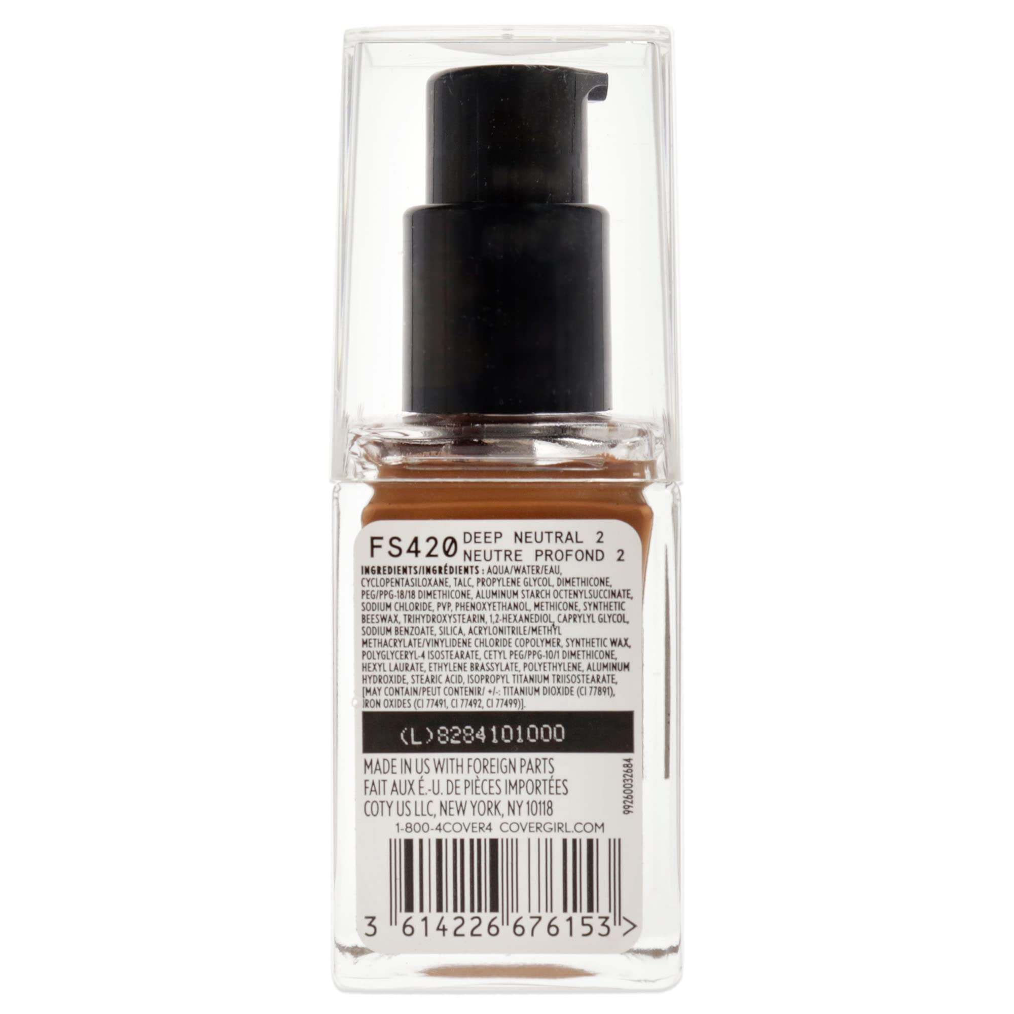 Covergirl Matte Ambition, All Day Foundation, Deep Neutral 1, 1.01 Ounce